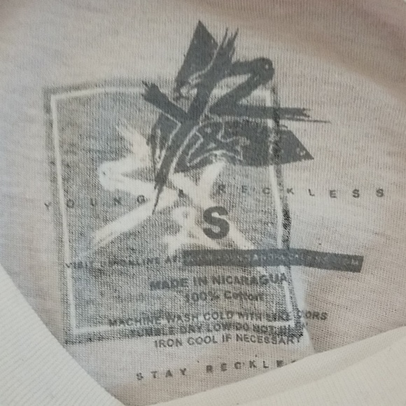 Two Y&R Small T-Shirts Both Black and White - Picture 6 of 7